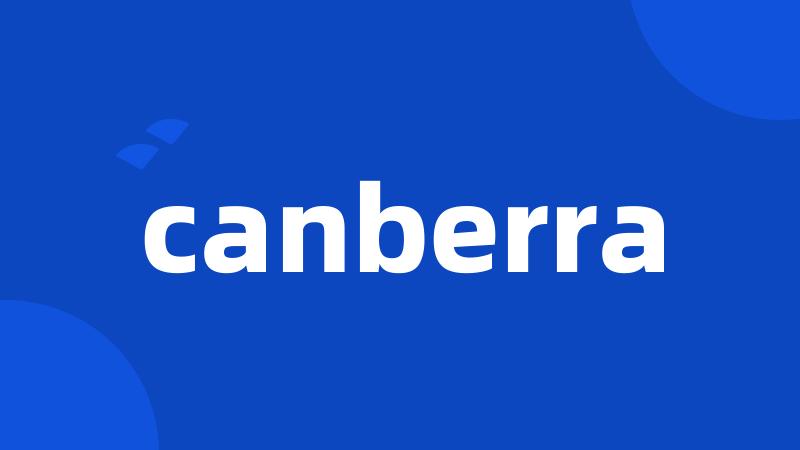 canberra