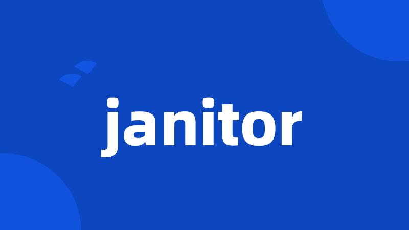 janitor