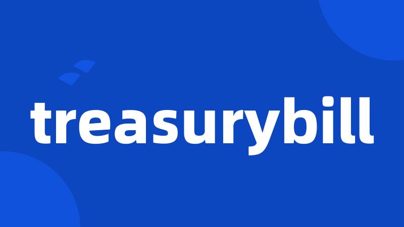 treasurybill