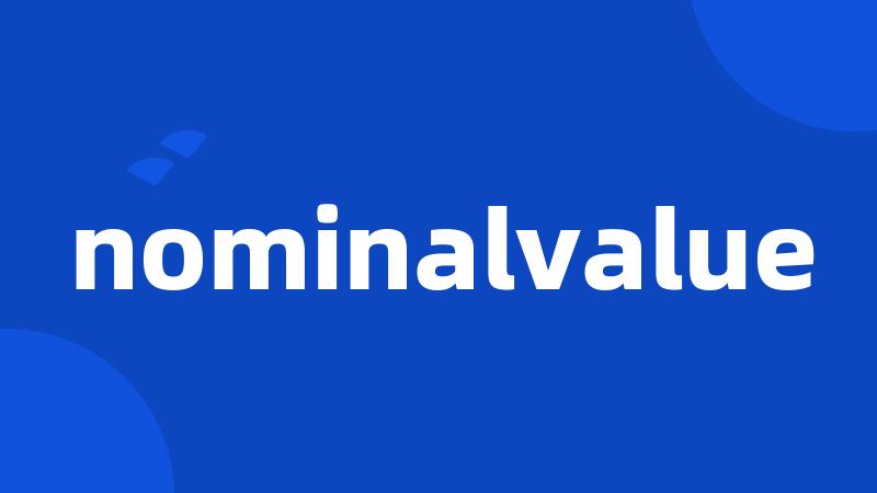 nominalvalue