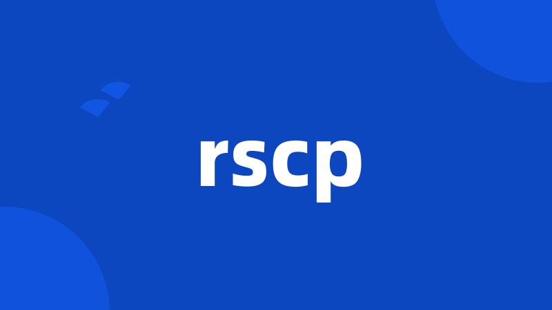 rscp