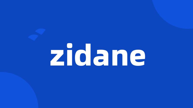 zidane