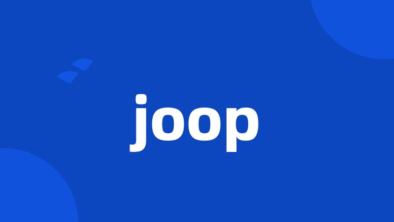 joop