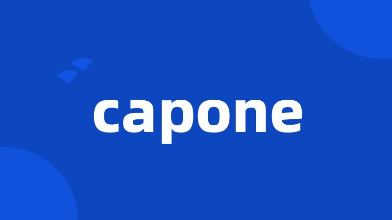 capone