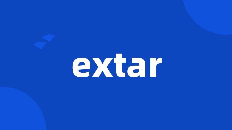 extar