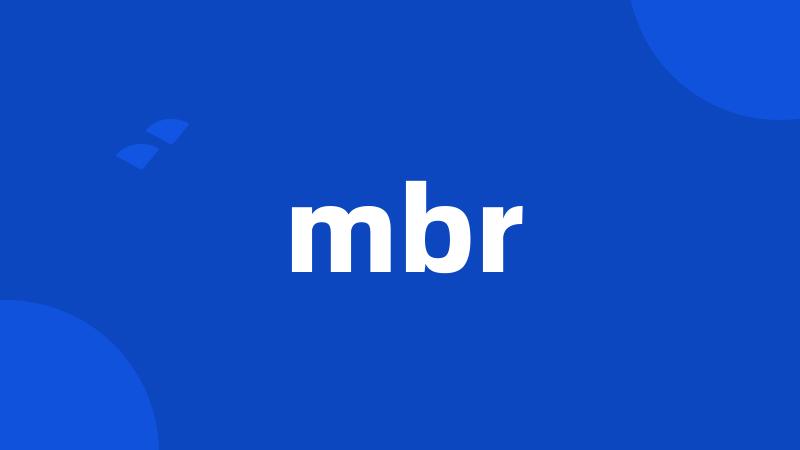 mbr