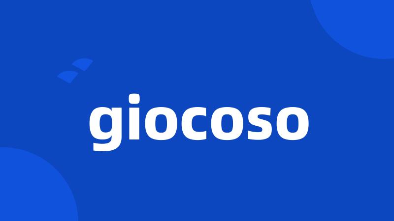 giocoso