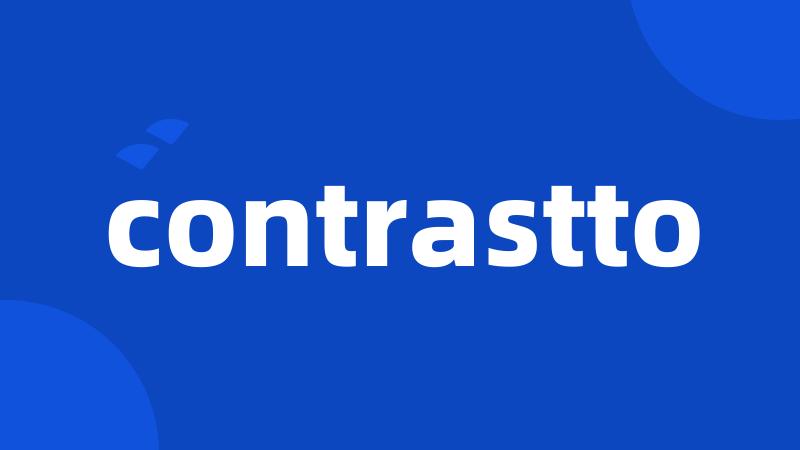 contrastto