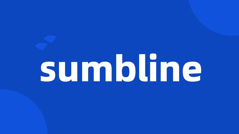 sumbline