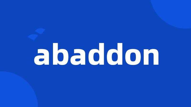 abaddon