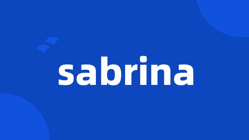 sabrina