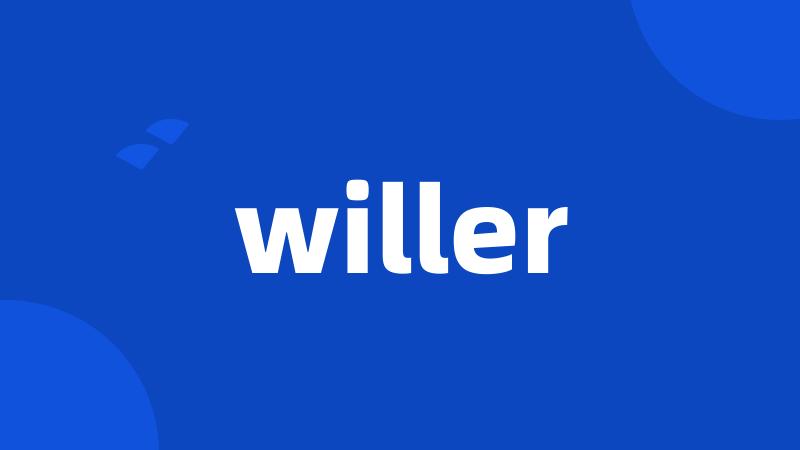 willer