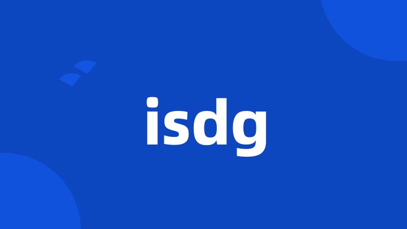 isdg