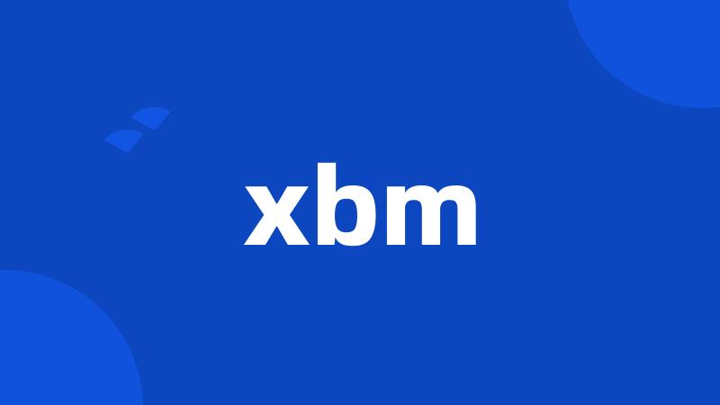 xbm