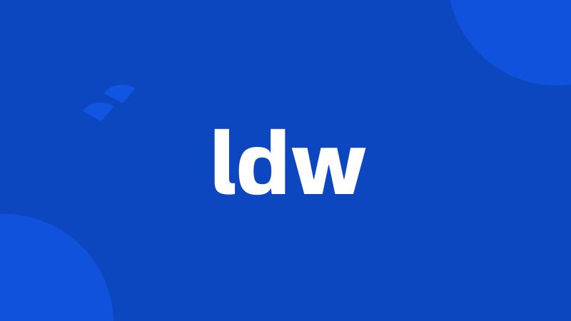 ldw