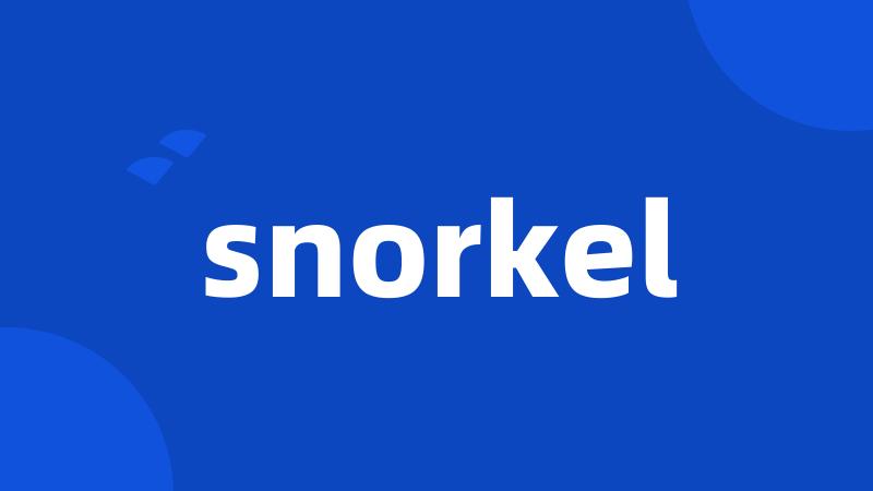 snorkel