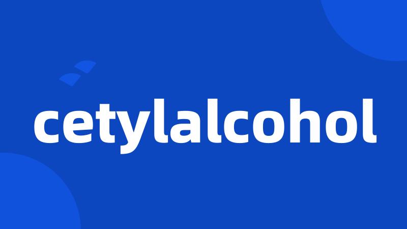 cetylalcohol