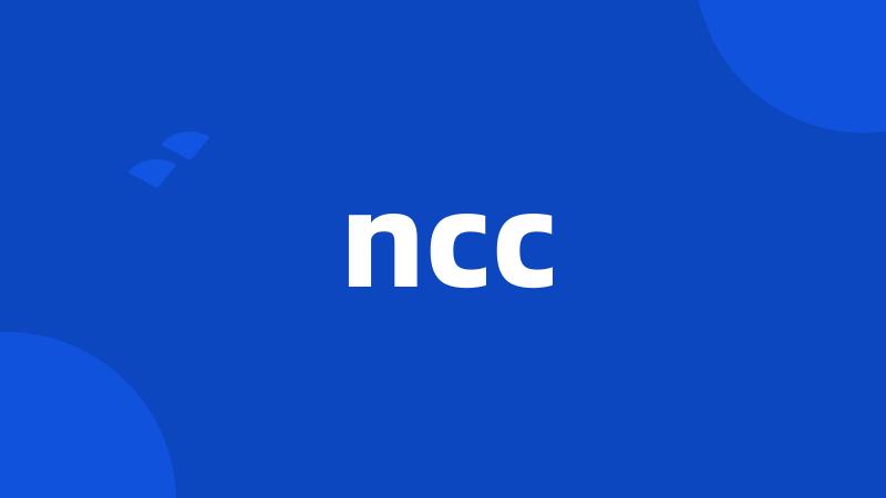 ncc