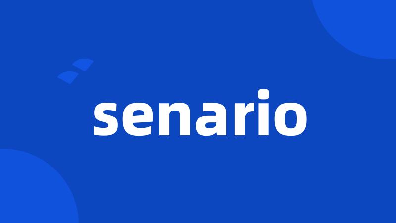 senario