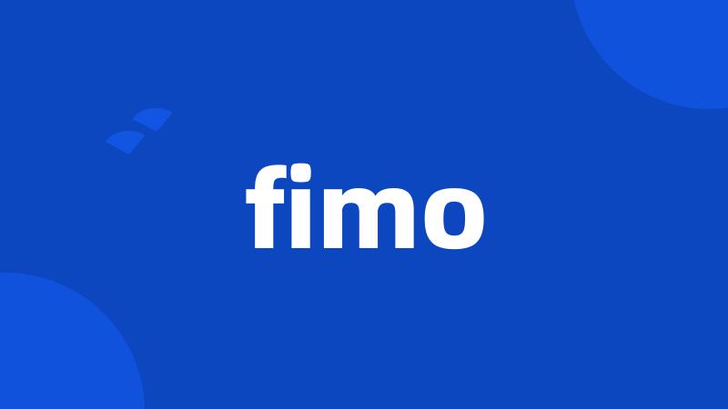 fimo