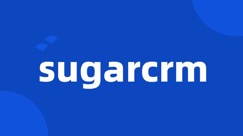 sugarcrm