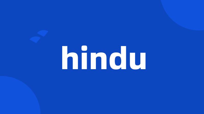 hindu