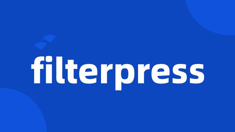 filterpress