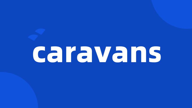 caravans