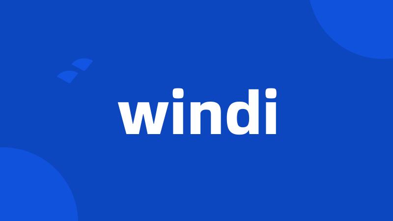 windi