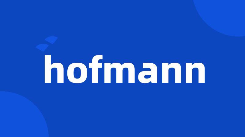 hofmann