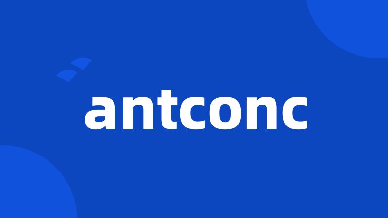 antconc