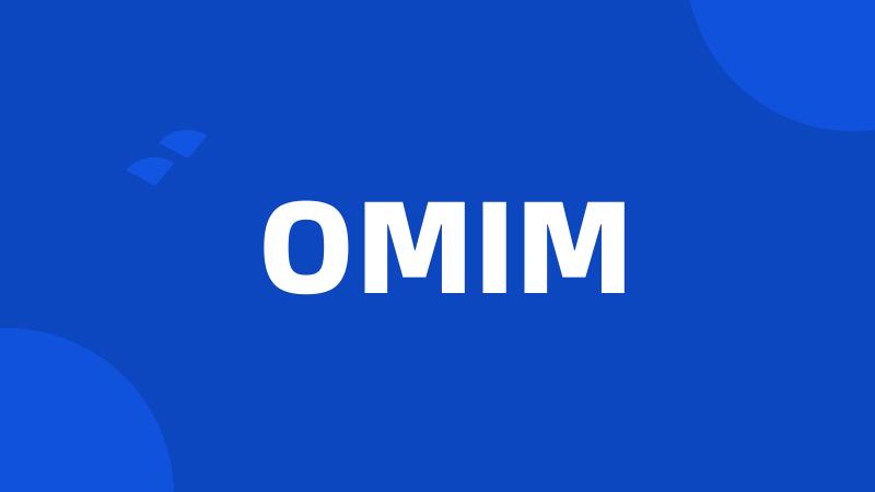 OMIM