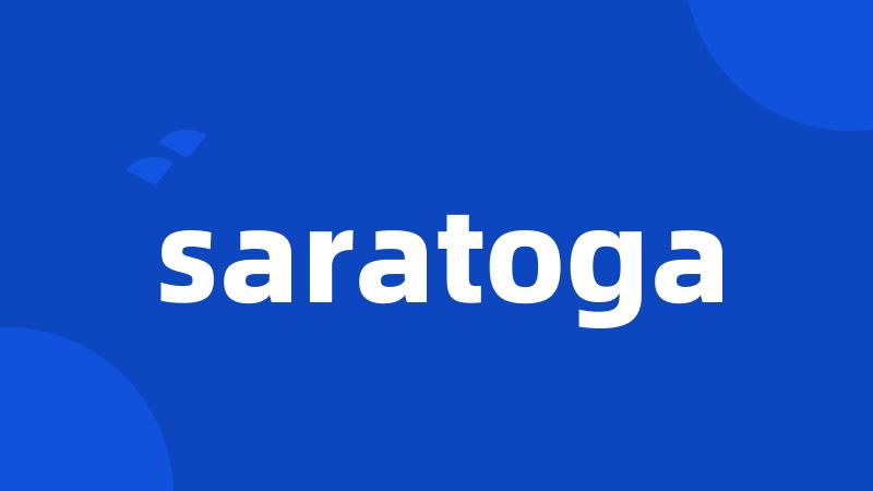 saratoga