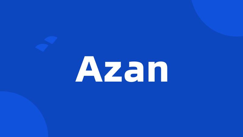 Azan