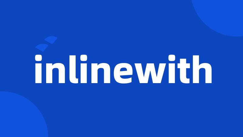 inlinewith