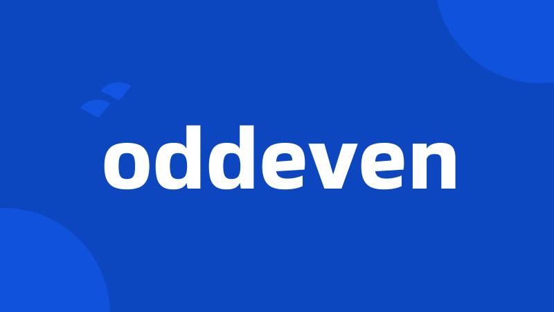 oddeven