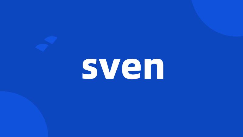 sven