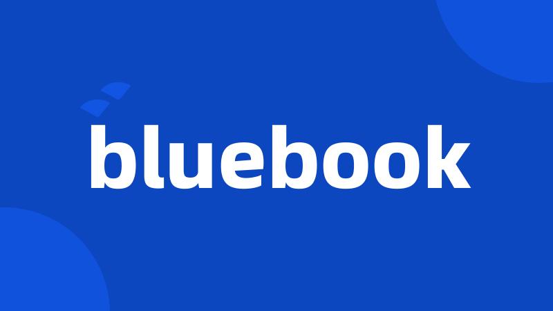 bluebook