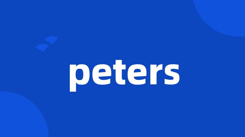 peters