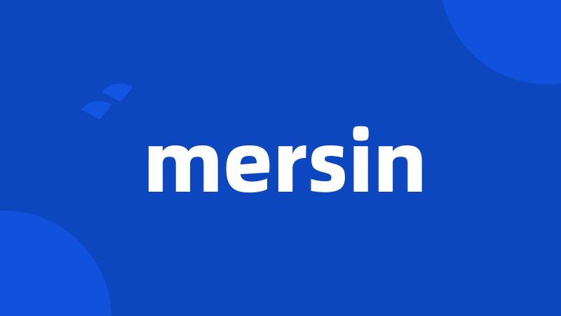 mersin