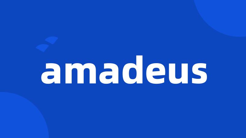 amadeus