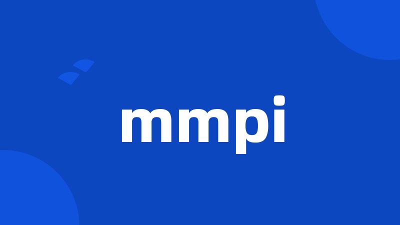 mmpi