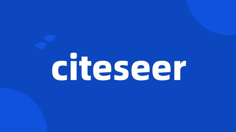 citeseer