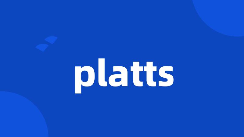 platts