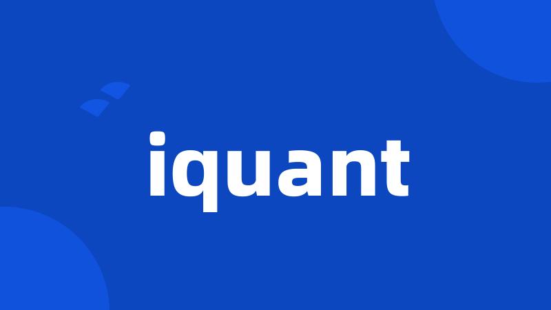 iquant