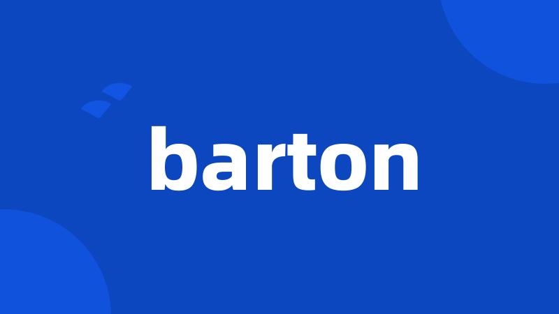 barton