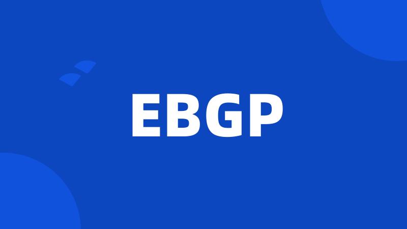 EBGP