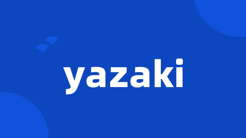 yazaki