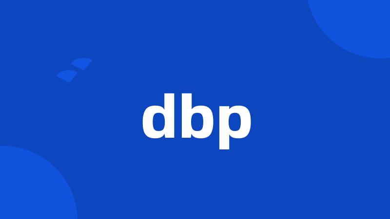 dbp