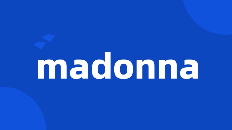 madonna